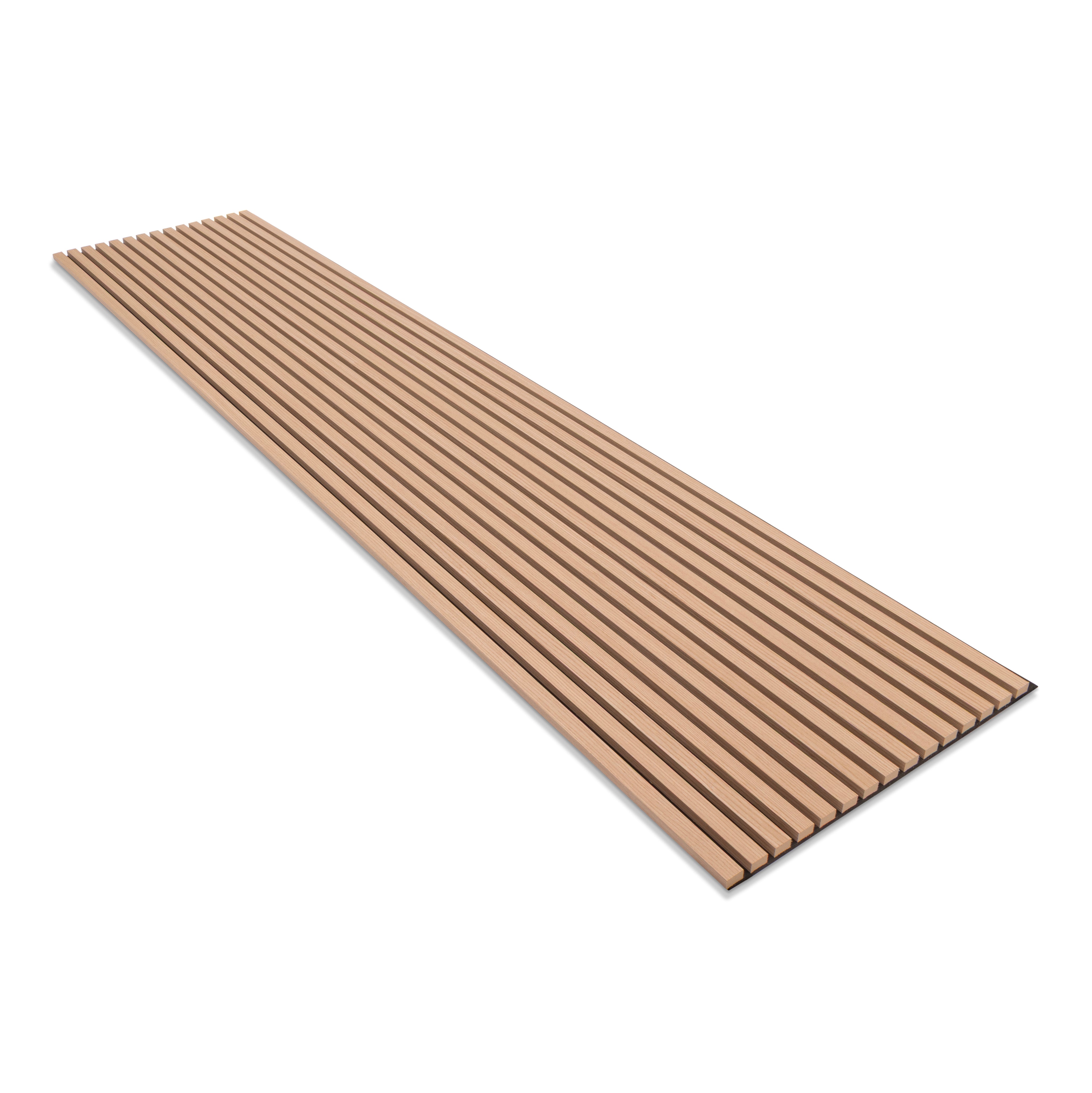 Akupanel Natürliches Eichenholz 300x60 cm