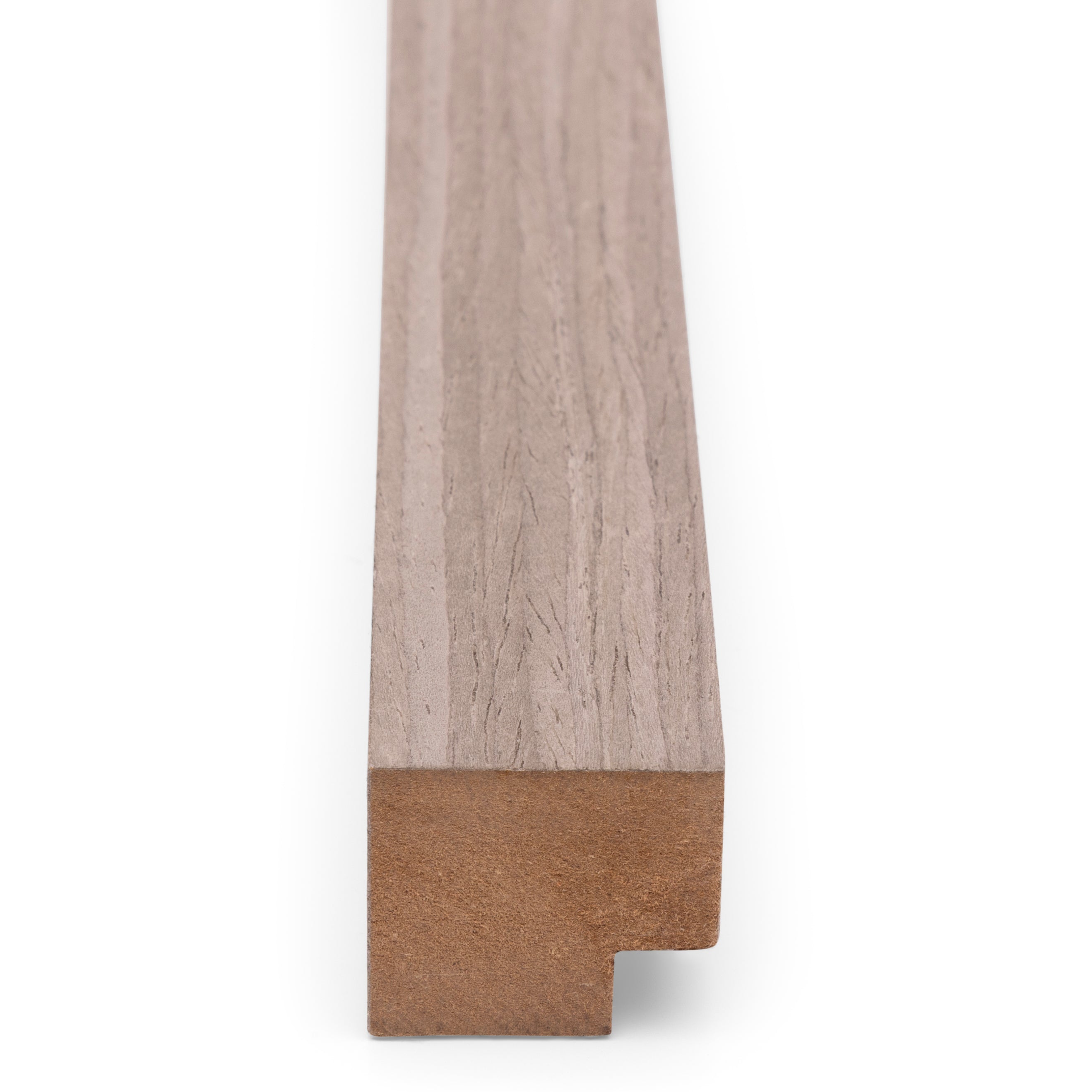 AkuPanel End Bar Grau Walnuss Holz 260cm